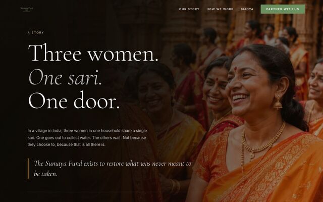 Sumaya Fund homepage
